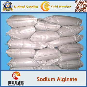 Alginate de sodium de viscosité moyenne / faible utilisé